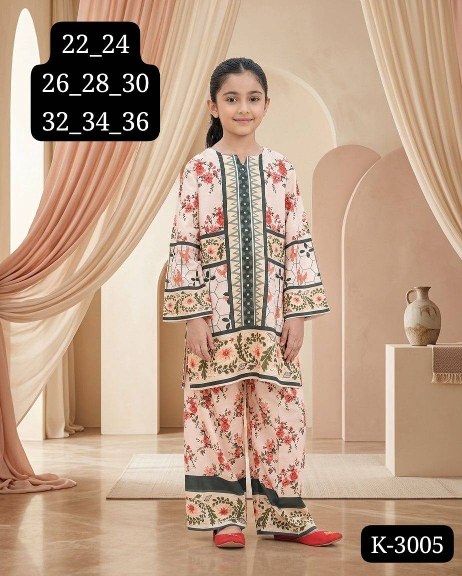 K-999 Kids Collection By Fashid Beautiful Festive Suits Stylish Colorful Fancy Casual Wear Premium Imported Mal Satin Stitched Dresses At Wholesale Price